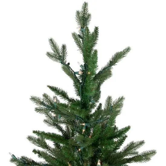 4ft. Pre-Lit Potted Real Touch&trade; Grande Spruce Artificial Christmas Tree, Clear Lights {5}