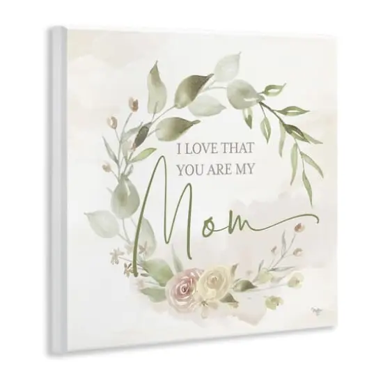 Stupell Industries Mother's Day Rose Wreath Wall Plaque Art {4}