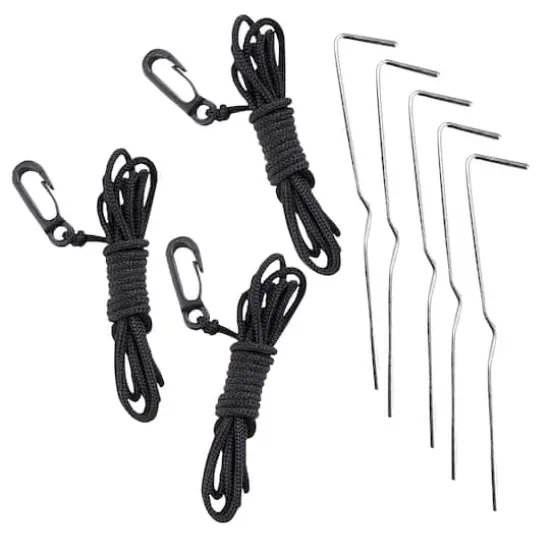 5.5ft. Airblown&reg; Inflatable Christmas Jack Skellington in Red Suit with Spider Snowflake {4}