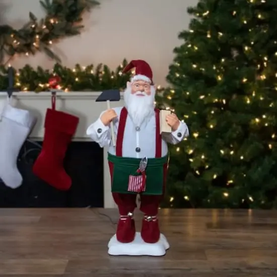 24" Santa's Workshop Elf Animated Standing Christmas Figure {3}