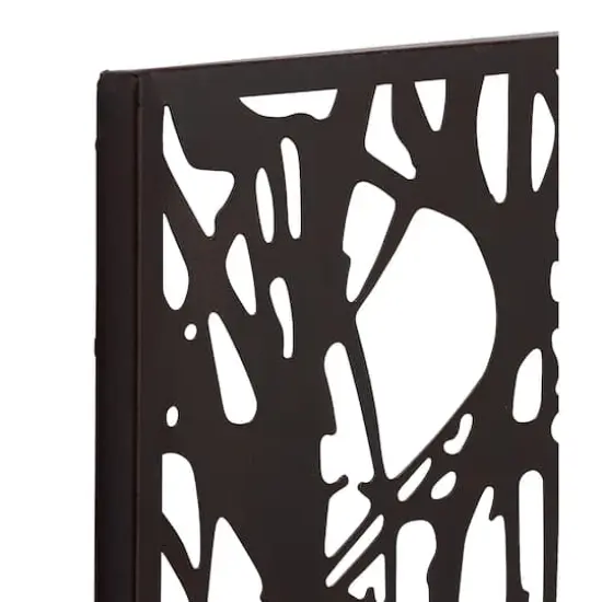 Black Metal Modern Trees Wall D&eacute;cor {3}