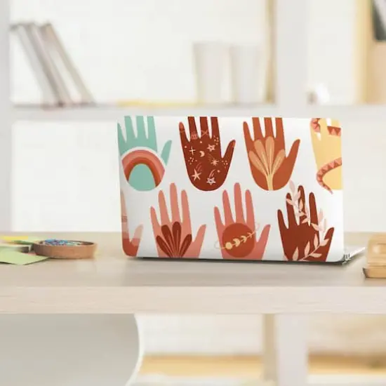 RoomMates Hamsa Peel & Stick Wallpaper White/Teal {11}