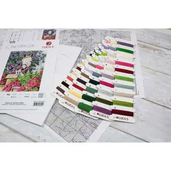 Luca-s Gentle Affection Counted Cross Stitch Kit {7}