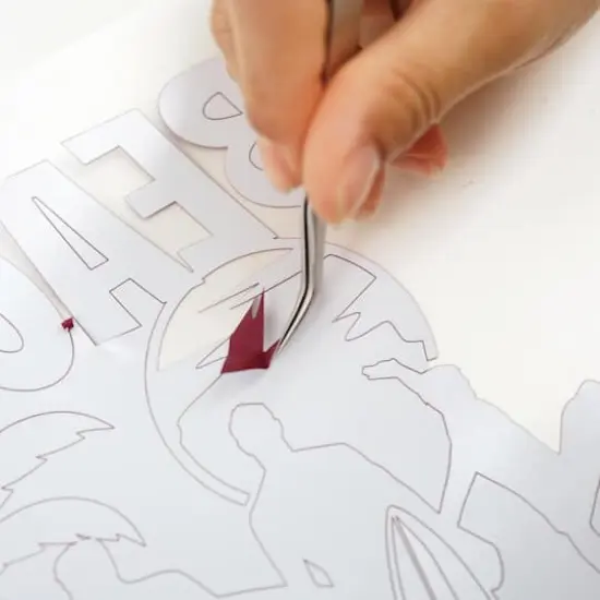 Matte Heat Transfer Vinyl by Make Market&reg; Maroon {5}