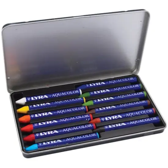 Lyra Aquacolor 12 Color Water-Soluble Crayons {3}