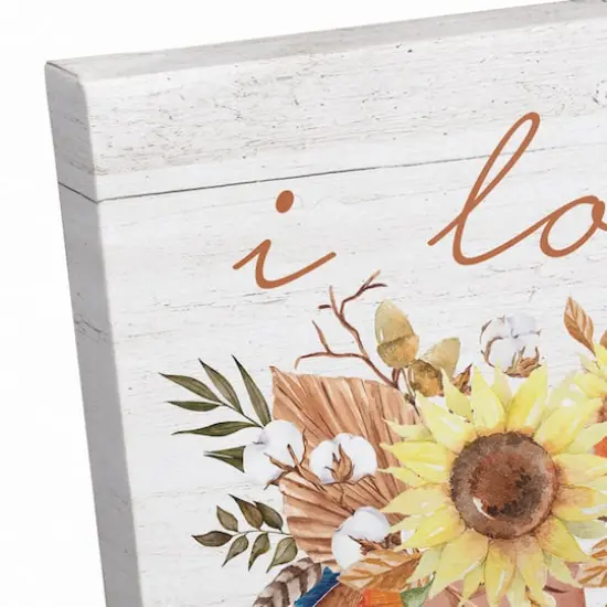 Love Fall Bouquets Canvas Wall Art {4}