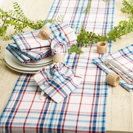 Lighthouse Plaid Napkin, 6ct. {5}