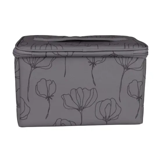 Everything Mary Gray Floral Collapsible Sewing Kit Organizer Box {3}
