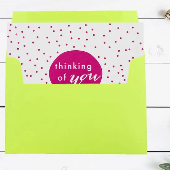 JAM Paper A7 Ultra Lime Green Invitation Envelopes, 50ct. {4}