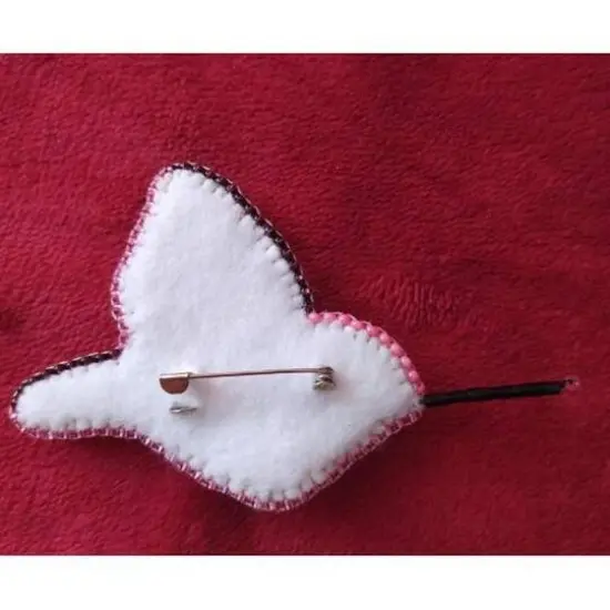 Crystal Art Beadwork Kit For Creating Brooch Fly Bird {10}