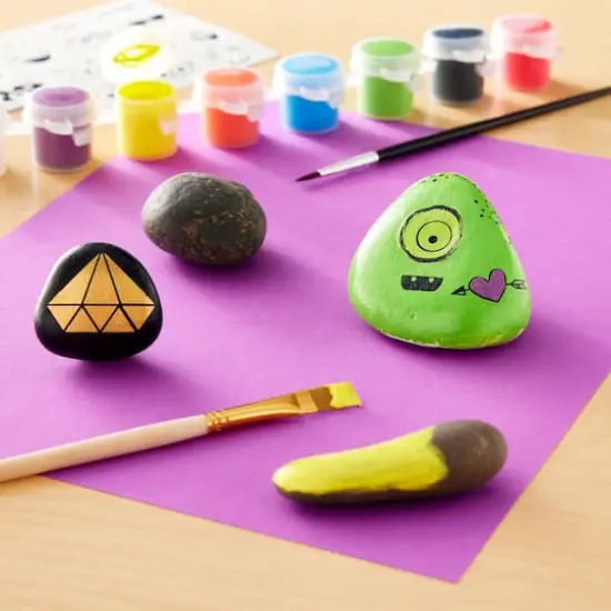 Faber-Castell® Creativity for Kids® Hide & Seek Rock Painting Kit {4}