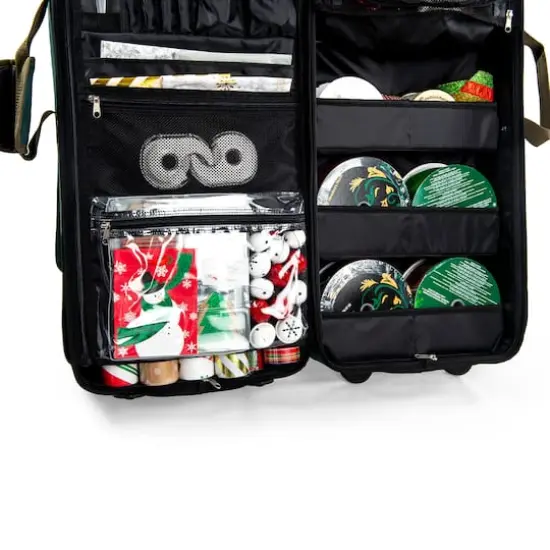 TreeKeeper Rolling Vertical Wrapping Paper Storage Container {8}