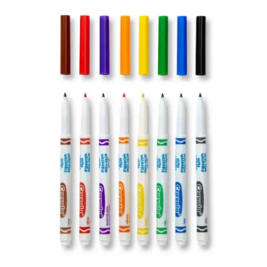 Crayola&reg; Washable&trade; Classic 8 Color Fine Line Marker Set {4}