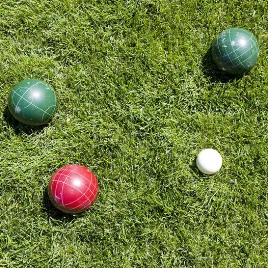 Toy Time Outdoor Regulation Bocce Ball Game Set {7}