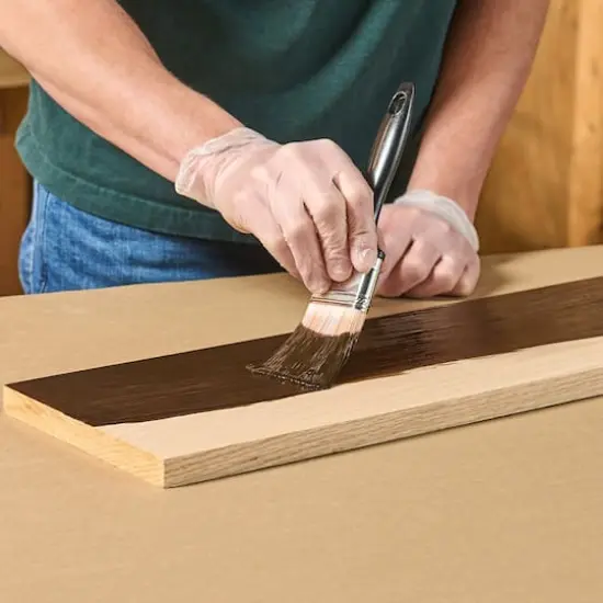 Varathane&reg; Total Control Water-Based Gel Stain Dark Walnut {7}