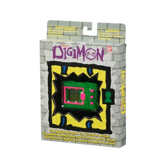Bandai Translucent Neon Green Digimon Original Virtual Pet {7}