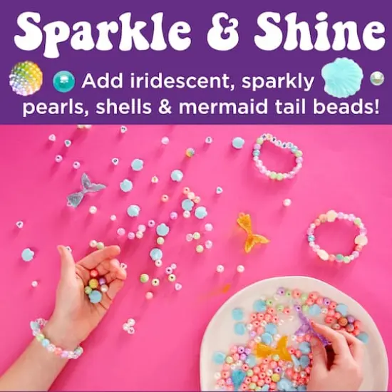 Creativity for Kids&reg; Mermaid Bead Jewelry Jar {4}
