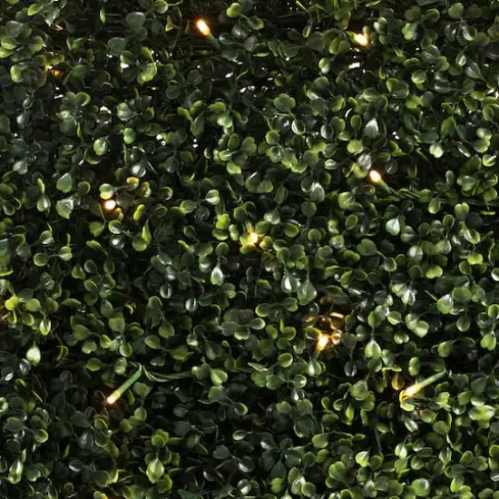 4ft. Pre-Lit Boxwood Hedge {4}