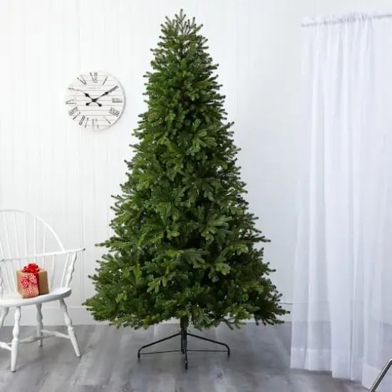 7.5ft. Pre-Lit Washington Fir Artificial Christmas Tree with Clear Lights {9}