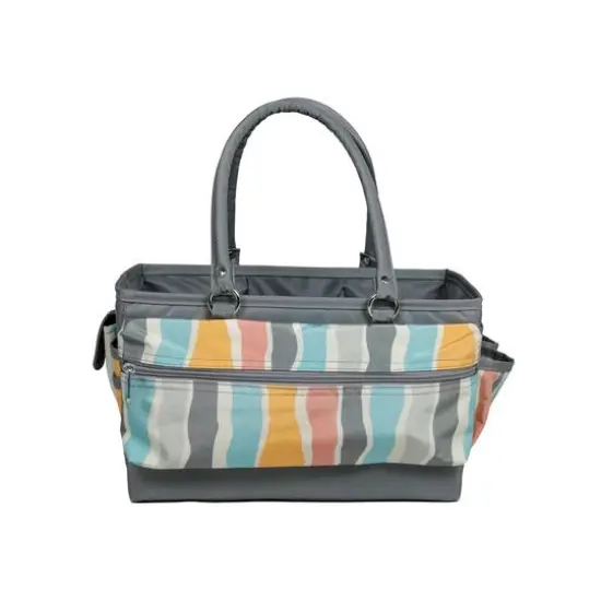 Everything Mary Gray Stripes Deluxe Store & Tote {5}