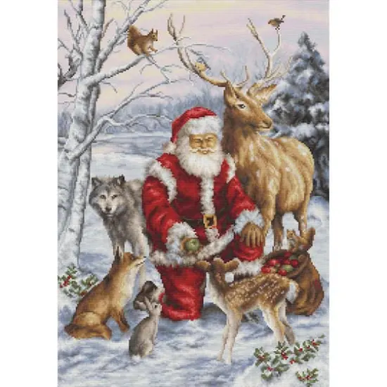 Luca-S The Forest Friends Counted Cross Stitch Kit {8}
