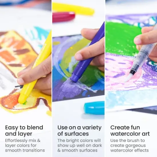 Arteza&reg; Kids Gel Crayons, 16 ct {6}