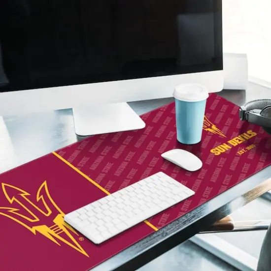 College Football Logo Series Desk Pad Arizona State Sun Devils {5}