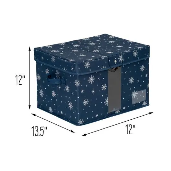 18" x 12" Honey Can Do Deluxe Holiday Storage Box {6}