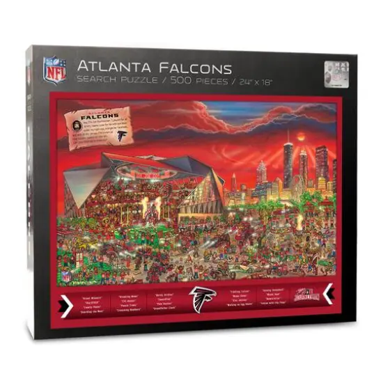 Joe Journeyman NFL 500 Piece Jigsaw Puzzle Atlanta Falcons {1}