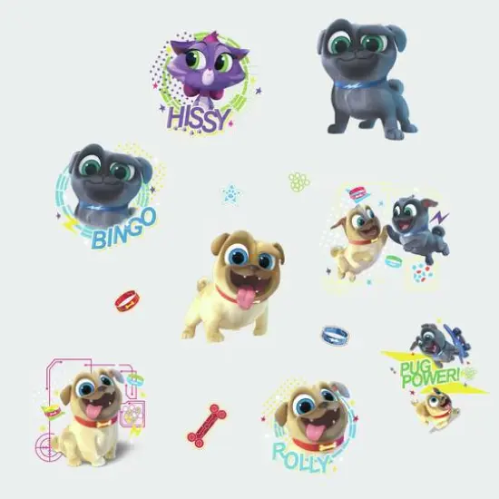 RoomMates Puppy Dog Pals Peel & Stick Wall Decals {1}
