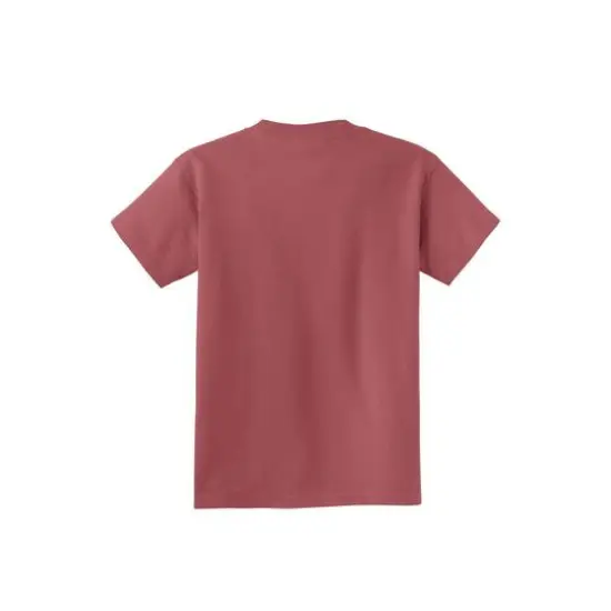 Port & Company&reg; Beach Wash Garment-Dyed Youth T-Shirt Red Rock {5}