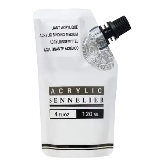 Sennelier Artists' Gel Binder Acrylic Medium, 120ml {1}