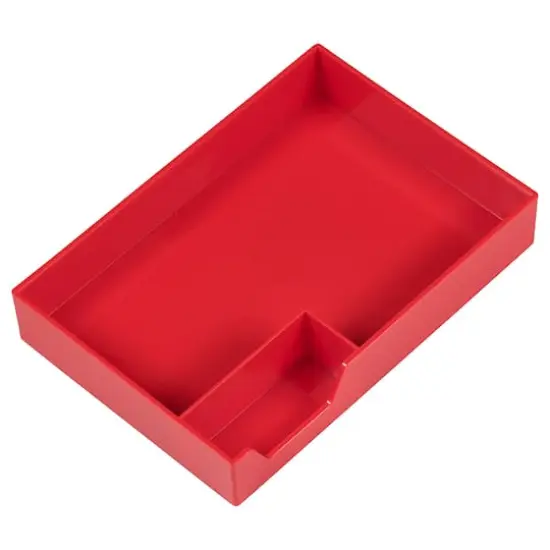 JAM Paper Red Stackable Office Supply Tray {1}
