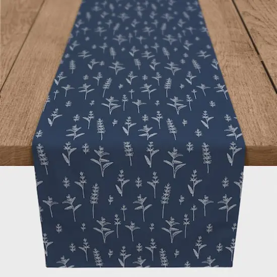 Botanical Doodles Outdoor Table Runner {3}