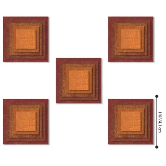 Sizzix&reg; Thinlits&reg; Stacked Squares Die Set by Tim Holtz&reg; {3}