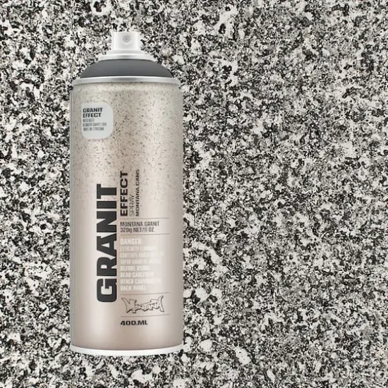 Montana&trade; Cans Granit Effect Spray Paint, 400mL Gray {1}