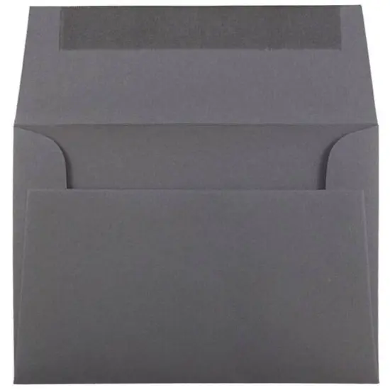 JAM Paper A1 Premium Invitation Envelopes, 50ct. Dark Gray {4}
