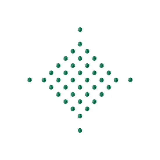 John Bead Preciosa 4mm Czech Crystal Glass Faceted Round Beads, 40ct. Emerald {4}