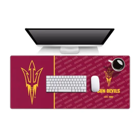 College Football Logo Series Desk Pad Arizona State Sun Devils {1}