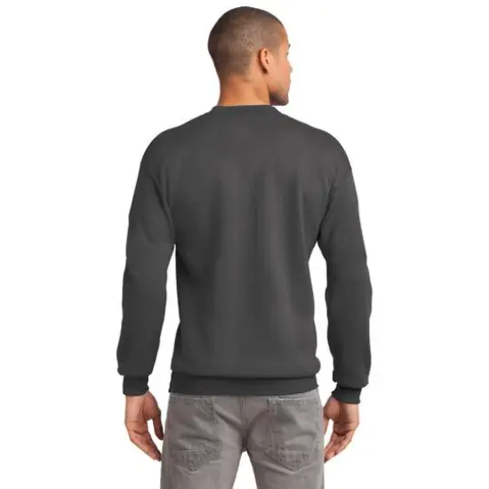 Port & Company&reg; Essential Fleece Crewneck Sweatshirt Charcoal {6}