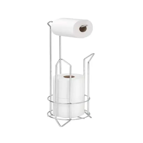 Bath Bliss Toilet Paper Holder & Reserve Chrome {1}