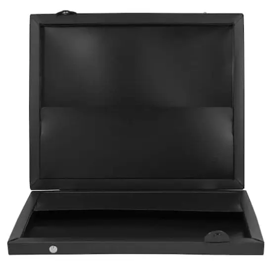 JAM Paper Black Two Pocket Snap Closure Portfolio 11" x 13" {3}