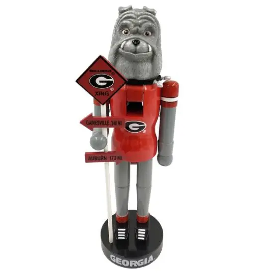 Santa's Workshop 12" University of Georgia Rivalry Nutcracker {1}