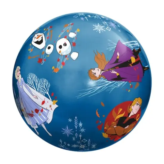 Hedstrom 20" Frozen 2 Multi Decal Super Bouncin' Ball with Pump {1}