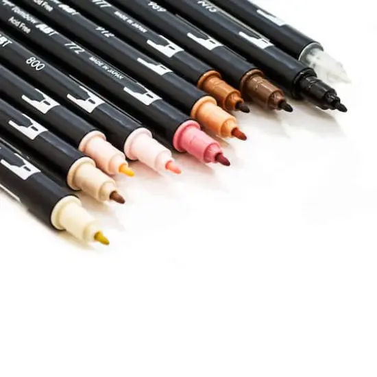 Tombow Portrait Dual Brush Pens {5}