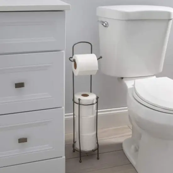 Bath Bliss Toilet Paper Holder & Dispenser Onyx {4}