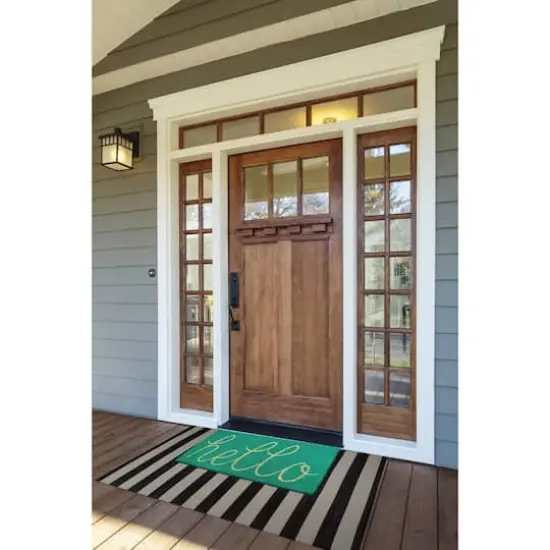 DII&reg; Hello Doormat Aqua {8}
