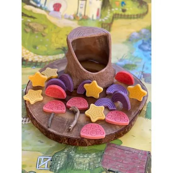 Yellow Door Scenery Stones Fairy Tale Play Set {5}