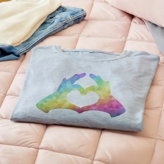 Cricut&reg; Infusible Ink&trade; Transfer Sheet Patterns, Rainbow Triangles {4}