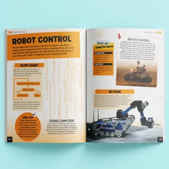 Hinkler Curious Universe&trade; Remarkable Robotics Book & Science Kit {8}